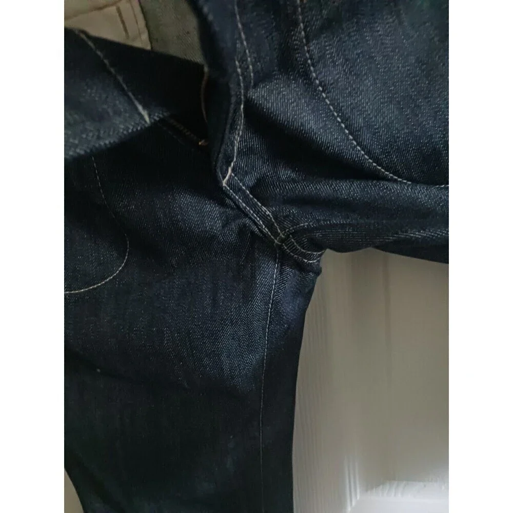 Joes Jeans Bermuda Jean Shorts Folded‎ Women's Size 33 Dark Blue